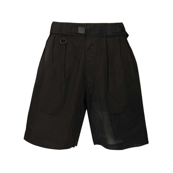 Adidas Y-3 Men Cotton Blend Cargo Bermuda Shorts